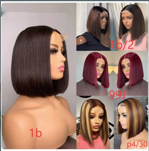 Womens Real Human Hair African Wigs