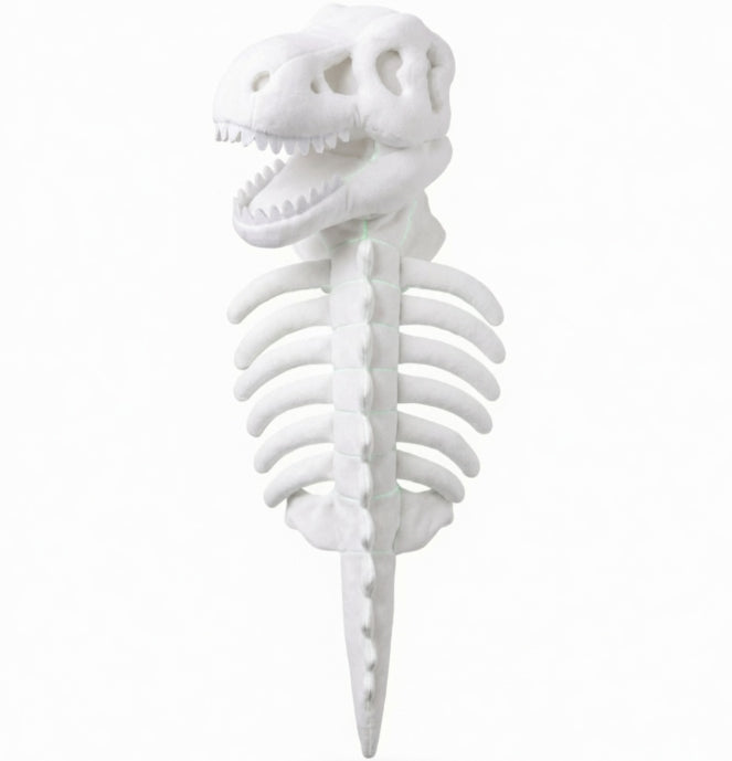 Dark Dinosaur Skeleton Pet Costume